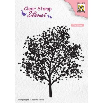 Nellie's Choice Clear Stamp - Baum